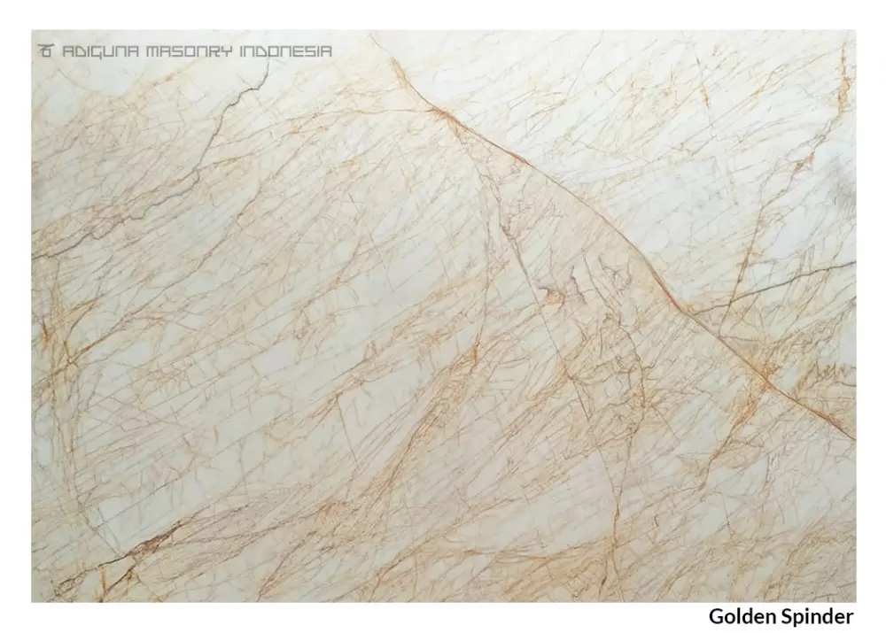 Batu Marble Golden Spinder