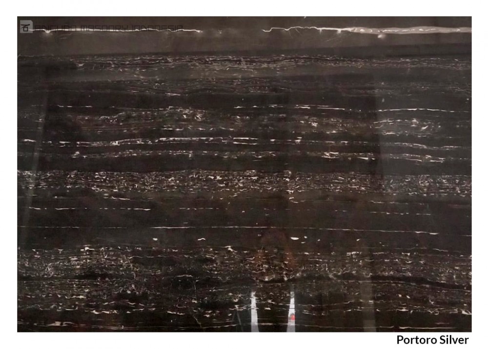 Batu Marble Portoro Silver
