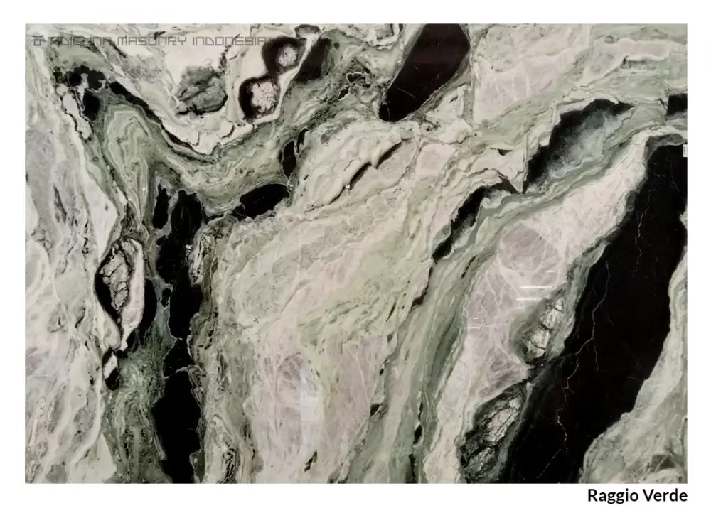 Batu Marble Raggio Verde